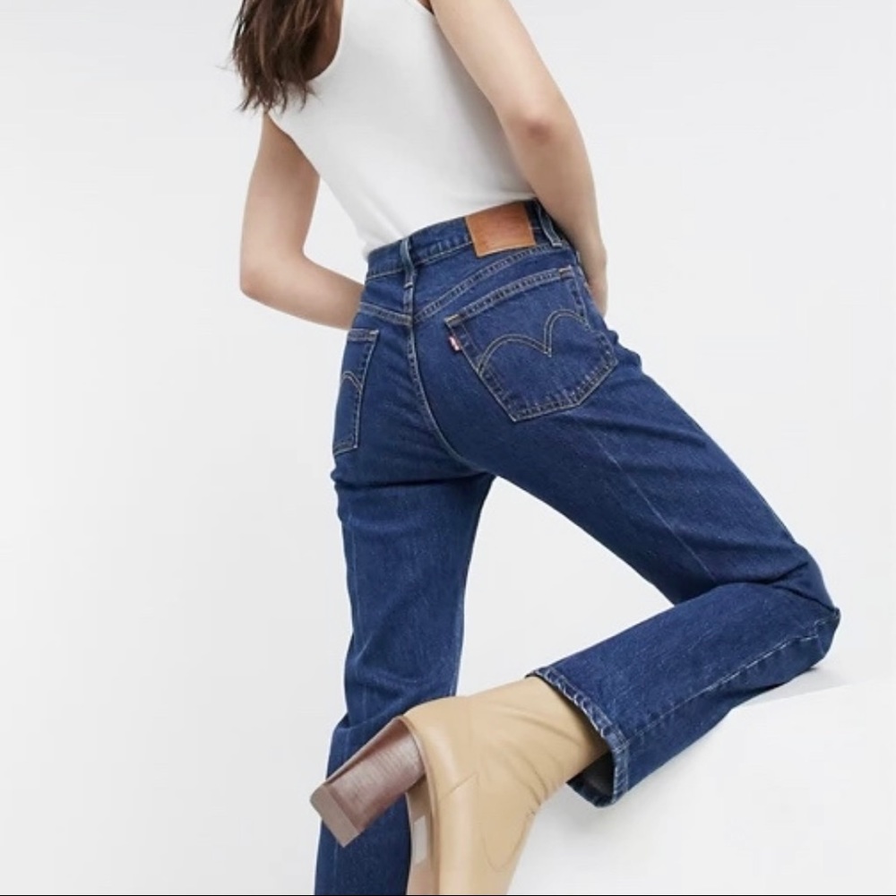 Levi’s 501 Original High Rise Straight Leg Jeans